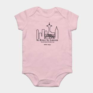 No Retreat No Surrender Baby Bodysuit